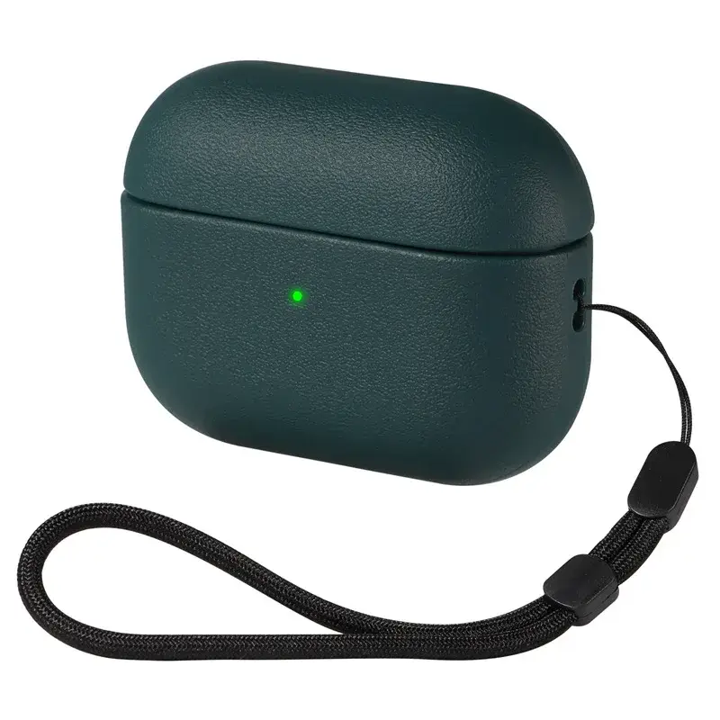 Leather grain Case For AirpPods Pro 2 For Airpods Pro 3 Case Airpods 4 3 Apple Bluetooth Earphone Accessories Protect Machine - Image 7