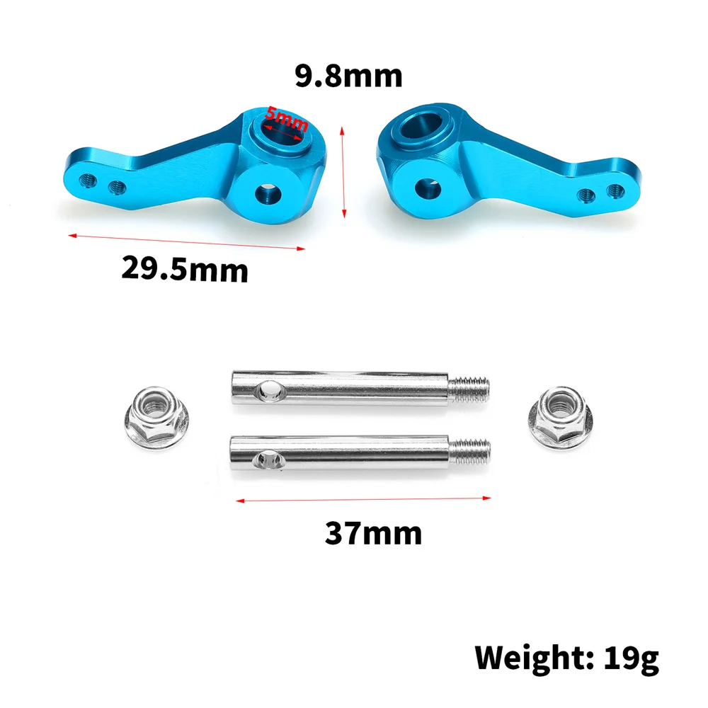 Kit Braț de Articulație Față din Aluminiu pentru Tamiya CW01 Lunchbox RC