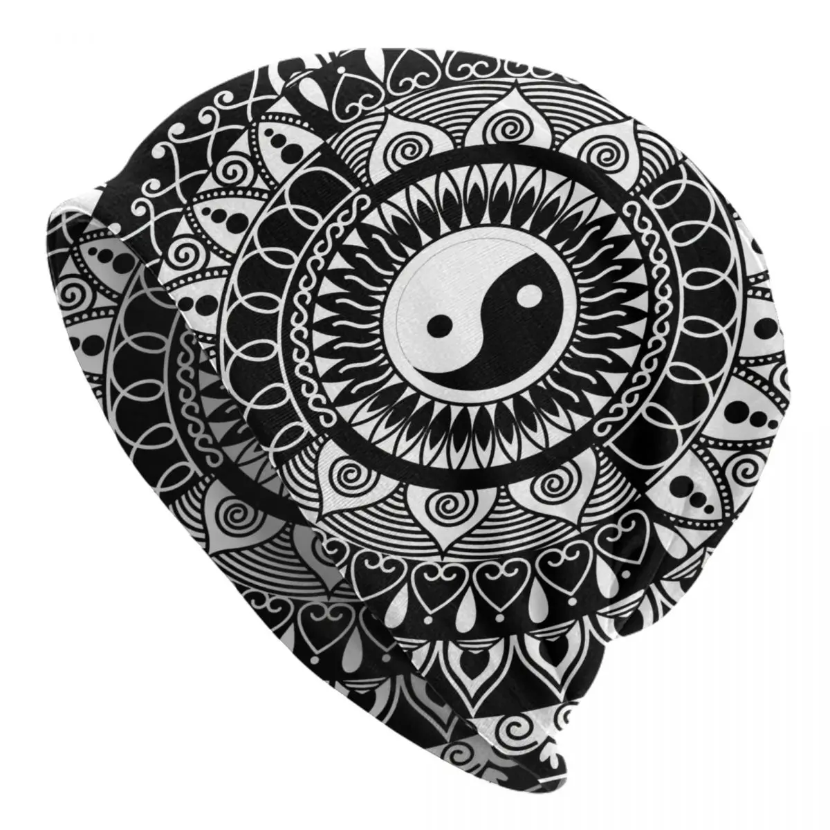 

Yin And Yang Adult Knit Hat Pullover Cap Comfortable Adult Men's Woman Knit Hat