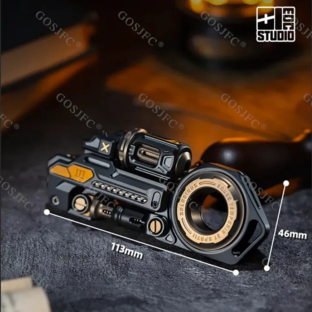 STOCK 01EDC 타임 나이트 3.0 피젯 토이 성인용 스트레스 해소 장난감 티타늄 푸시 슬라이더 불안 해소 기기 오리지널 디자인