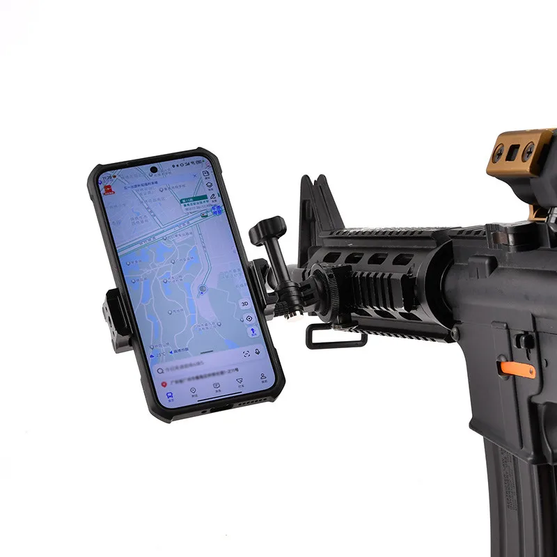 WADSN sports phone holder 20mm Picatinny track tactical equipment accessories gun  first person shooting video AR15 ultra stable