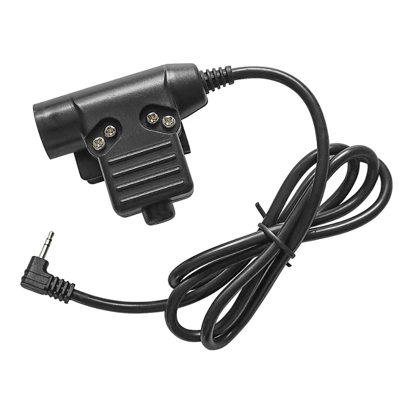 

Tactical Headphone U94 PTT Military adapter PTT for walkie talkie Motorola 1-pin U94 PTT military headset adapter