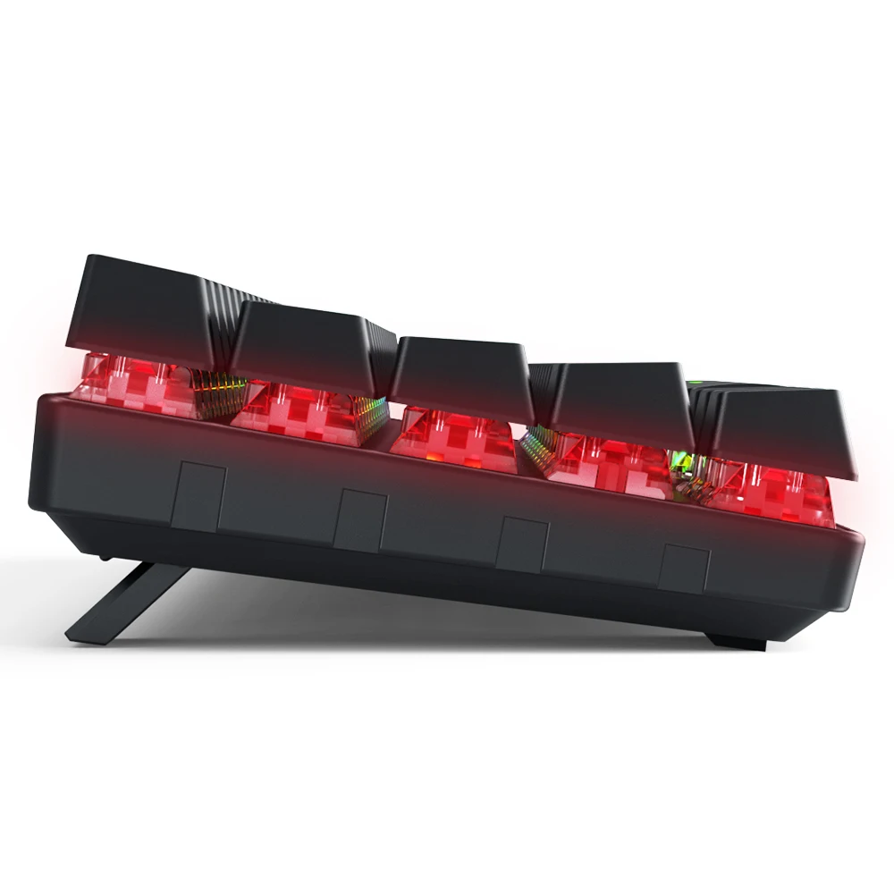 Blitzwolf Bw-kb0 61 Teclas Bluetooth 5.0 Rgb Teclado Mecânico Swappable Quente com Fio Duplo Modo 60% Teclado do Jogo com Software - Imagem 4
