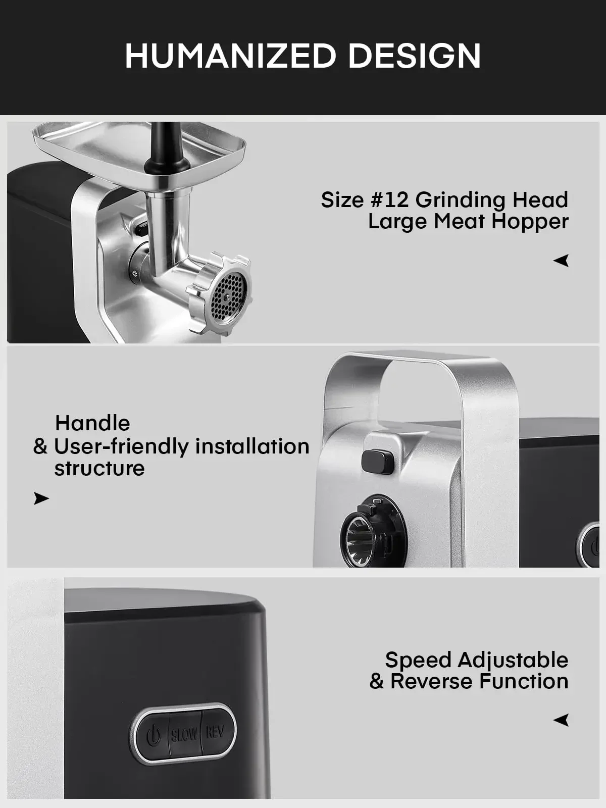 Meat Grinder Heavy Duty 6