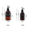300/500ML Soap Dispenser Bottle Large Capacity Shower Gel Shampoo Bottles Portable Travel Distribution Bottle Press Bottle 6