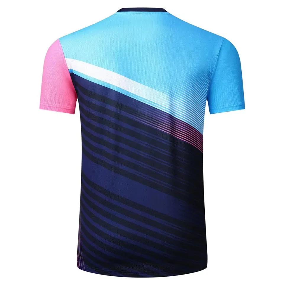 Tennis Badminton T-shirts Uniform Men Women Quick Dry Sports Table Tennis Jersey Clothes Summer Volleyball Ping Pong Shirts Tops