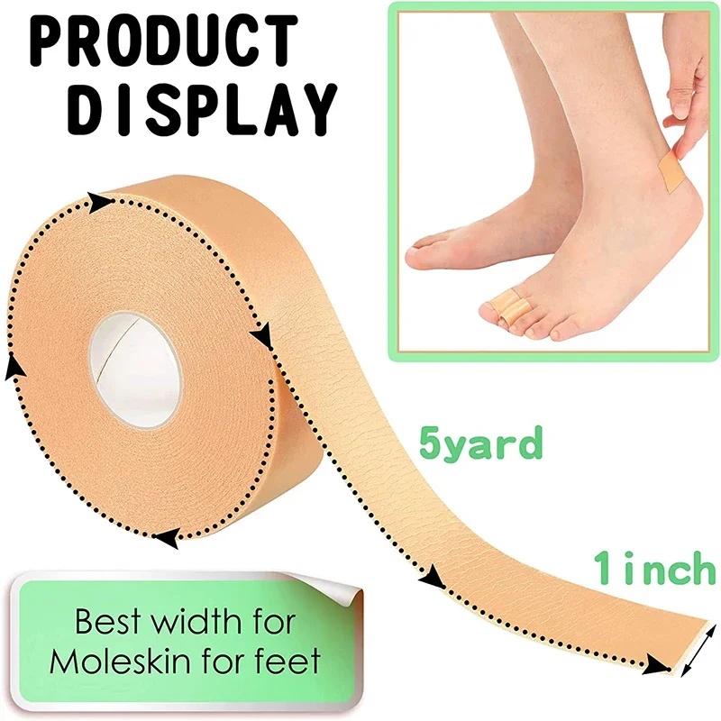 Heel cushion insole 2.5/5M women silicone gel heel cushion protector foot feet care shoe insert pad insole sticker useful heel protector cushion tape