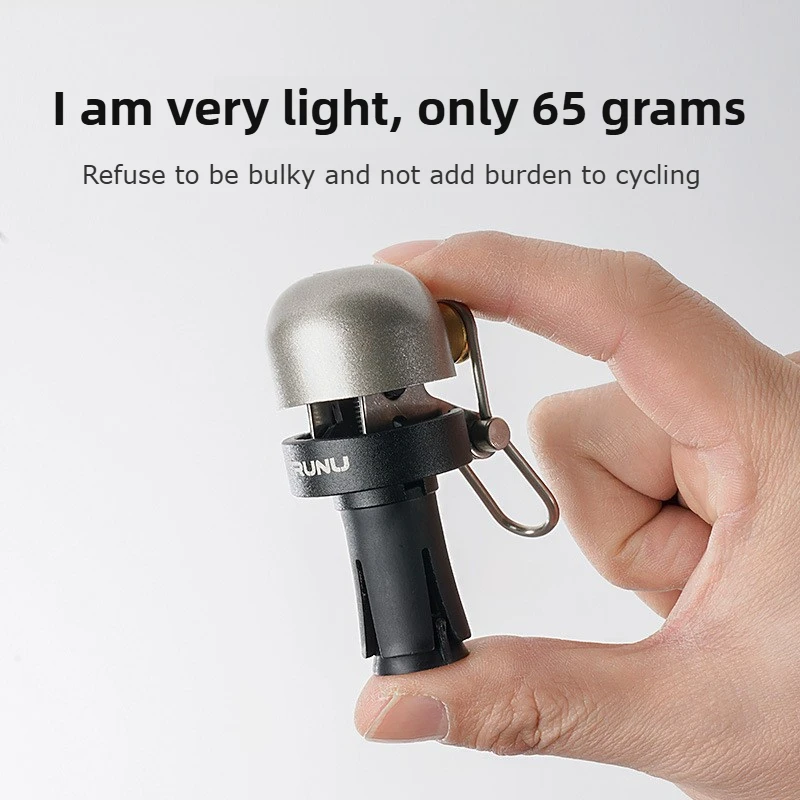 Aluminum Alloy Bicycle Bell - Loud 110dB Safety Horn, Waterproof & Anti-Rust