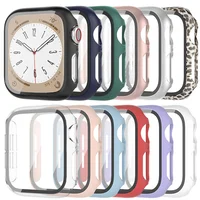 Verre trempé + couvercle pour boîtier de montre Apple Ultra accessoires SE 3 4 5 6 7 8 étui de protection d'écran Iwatch 49mm 45mm 41mm 44mm 40mm 1