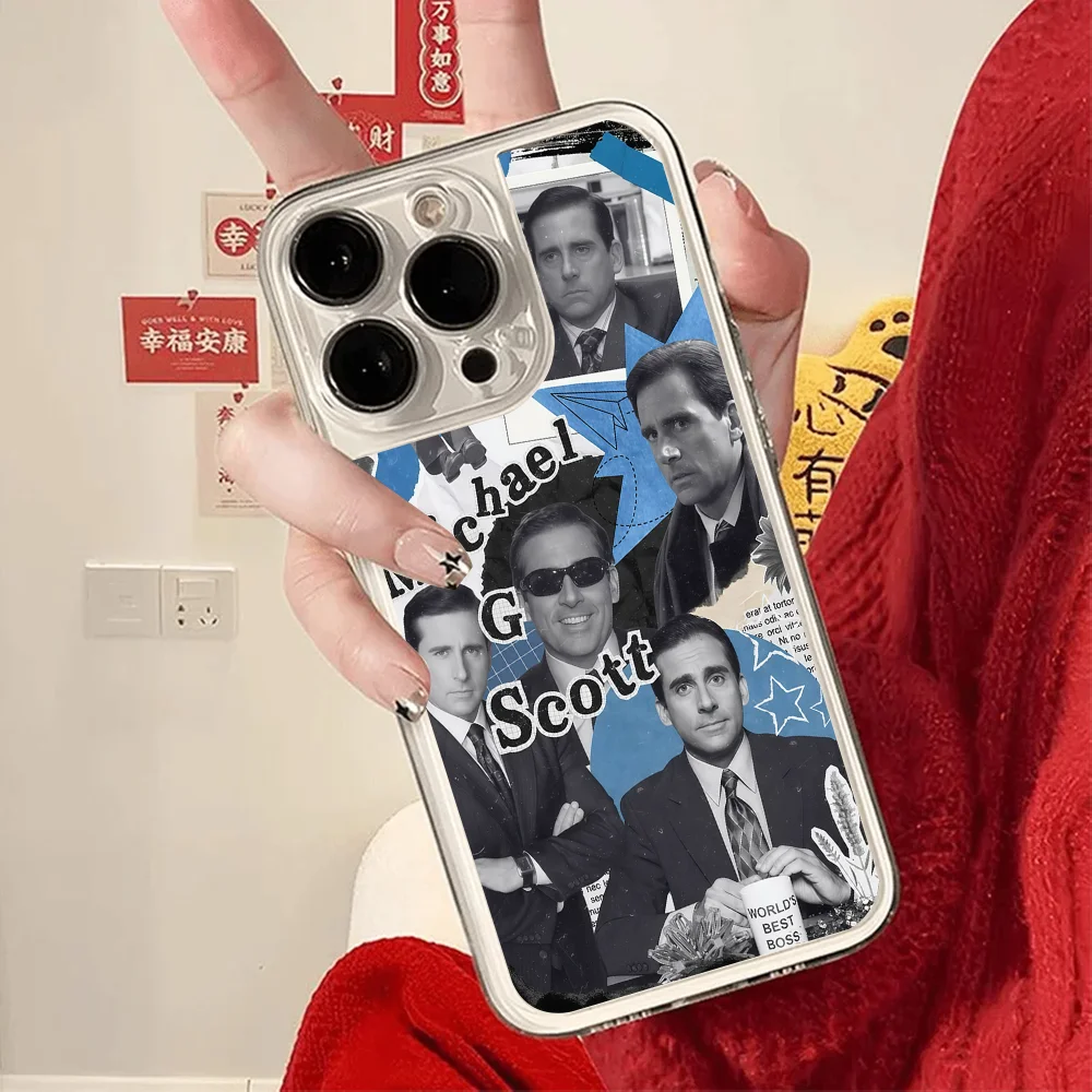 Funny Sitcom TV-Themed Shockproof Clear Phone Case