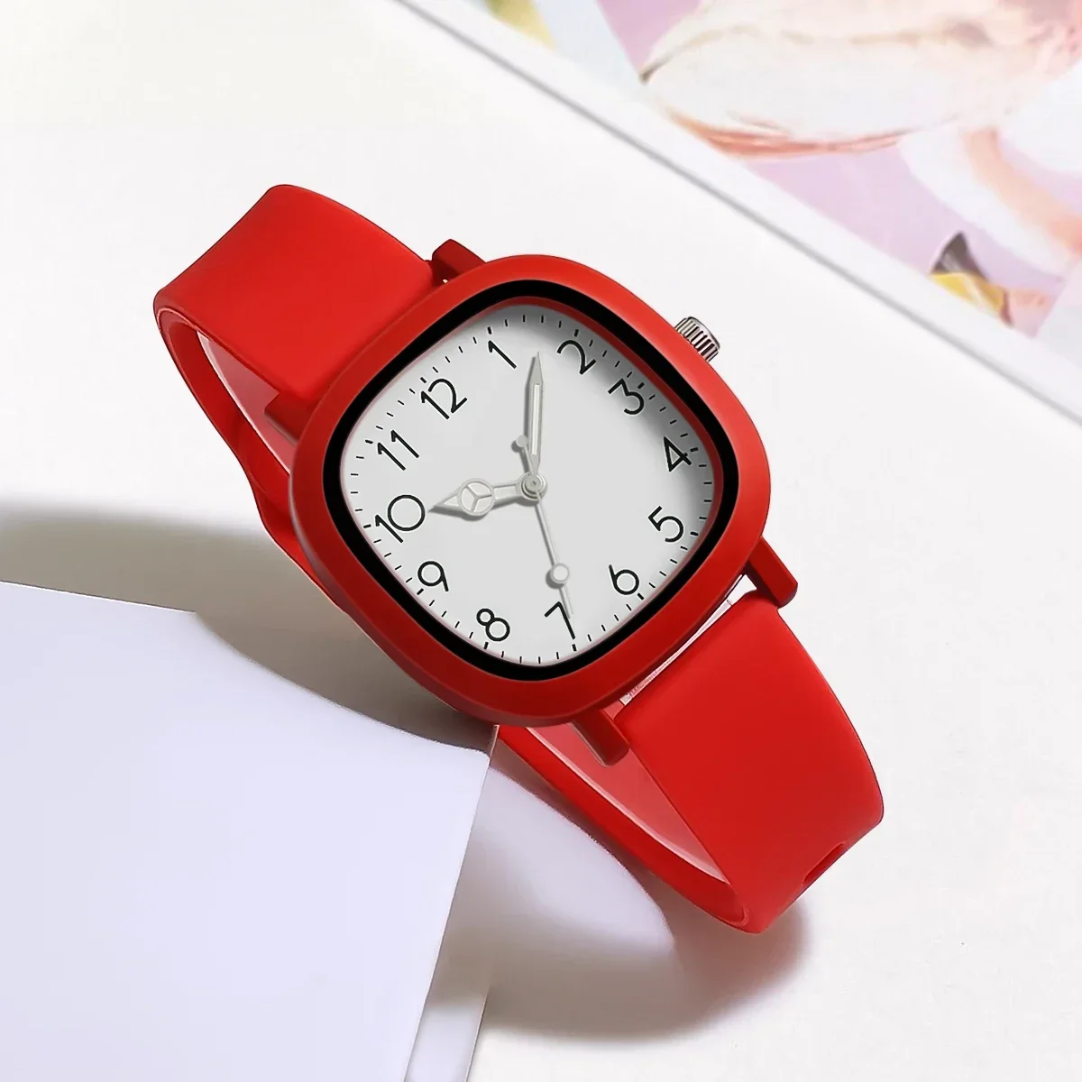 Fashion Women Watch Silicone Quartz Wristwatches For Women Clock Christmas Gift Valentine's Day Ladies Watches Reloj Mujer 4