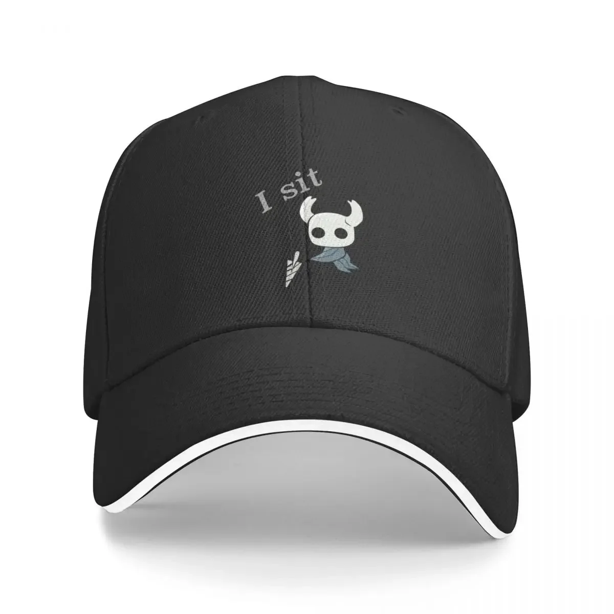 

Hollow Knight: I sit Baseball Cap Rave Ball Cap Women's Golf Wear Men's