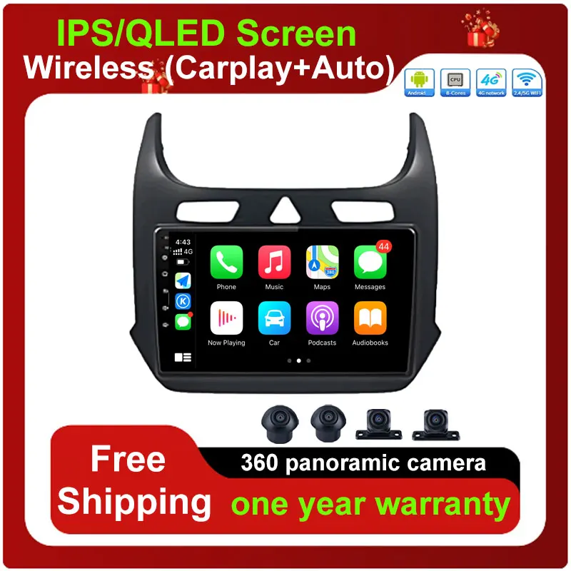 

Carplay Android 13 DSP Stereo Auto Multimedia Player Radio GPS Navigation For Chevrolet Cobalt 2 2011 - 2018