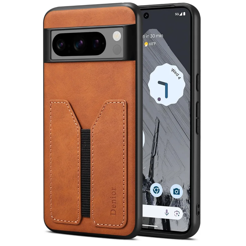 SNUNGPHIR Slim Fit Cover Google Pixel 6a 5G, Cavalletto Magnetico