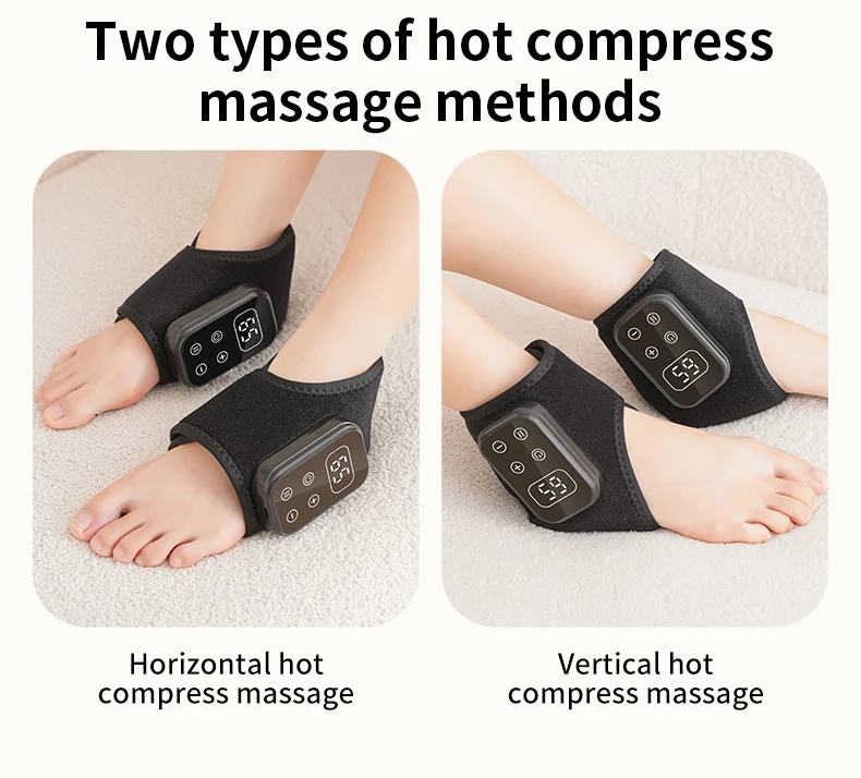 Electric Foot And Knee Massager With Vibration And Heat Therapy_voghion.com