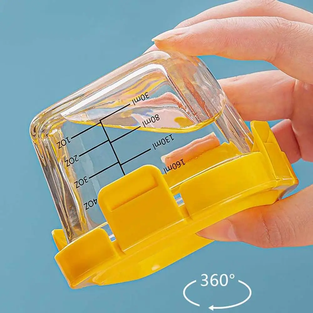 170ml Glass Food Storage Box Frozen Baby Food Glass Cup Baby Storage Jar for Little Ones Microwave Safe