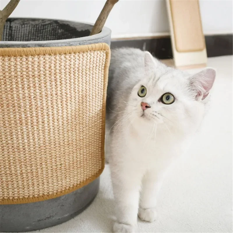 Title 4, Pet Cat Scratching Board Natural Sisal Cat Scra...