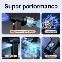 Powerful Air Blower 180000RPM Mini Turbo Jet Fan High Speed Turbo Violent Fan Brushless Motor Handheld Duct Fan PC Cleaning Tool