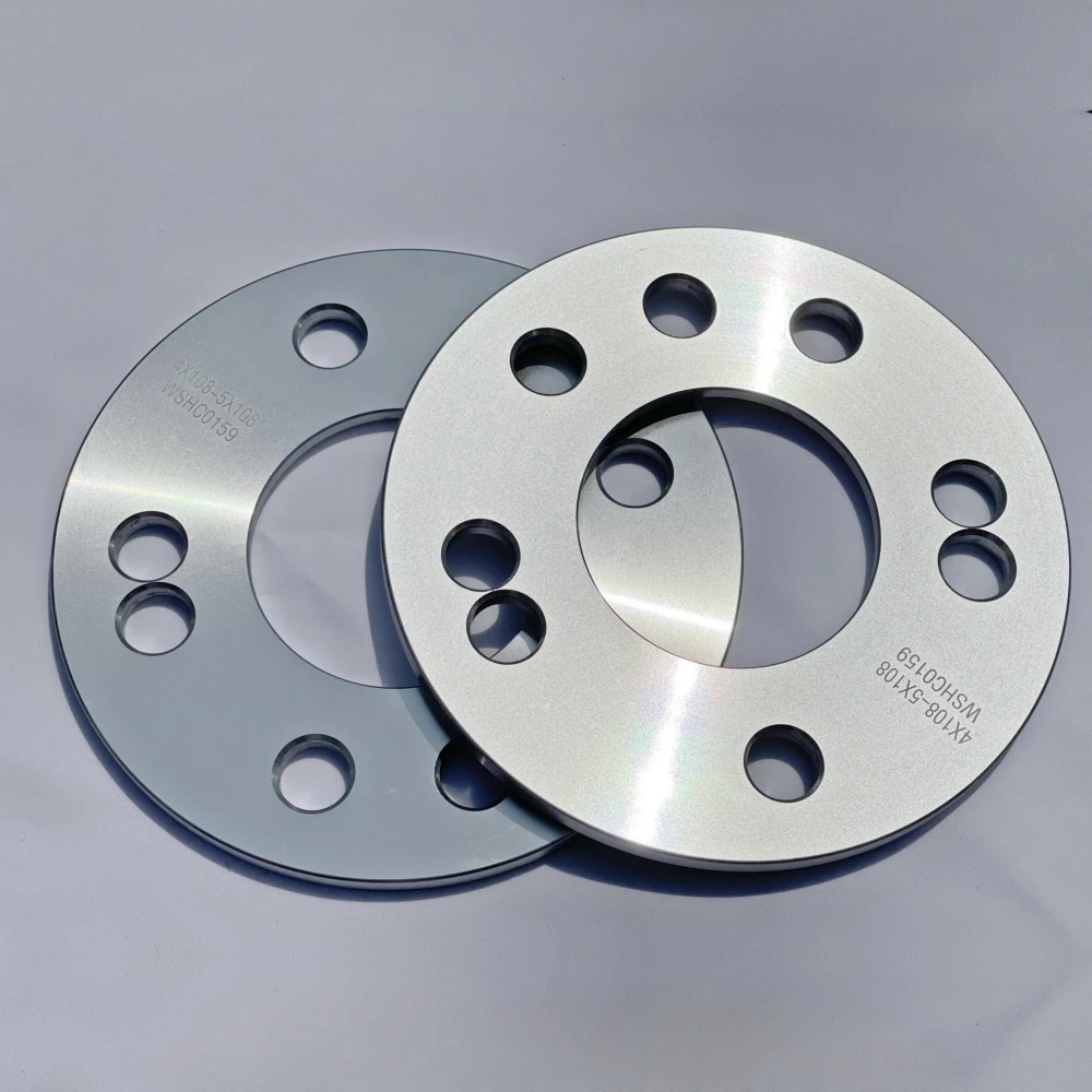 2pcs Wheel Spacers Adapters PCD 4x108/5x108 Hub Bore 65.1mm Thick 3/5/6/7/8/9/10/12/15/20mm