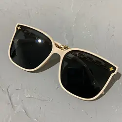 Women's Large Square Frame Sunglasses with Advanced Style (Sunglasses 4)