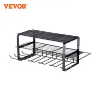 VEVOR Power Tool Organizer Rack 3 Layers Wall Mount Wrench Electric Drill Holder Heavy Duty Tool Shelf for Workshop Garage 1
