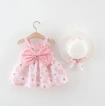 Baby Girl Floral Bow Dress 1