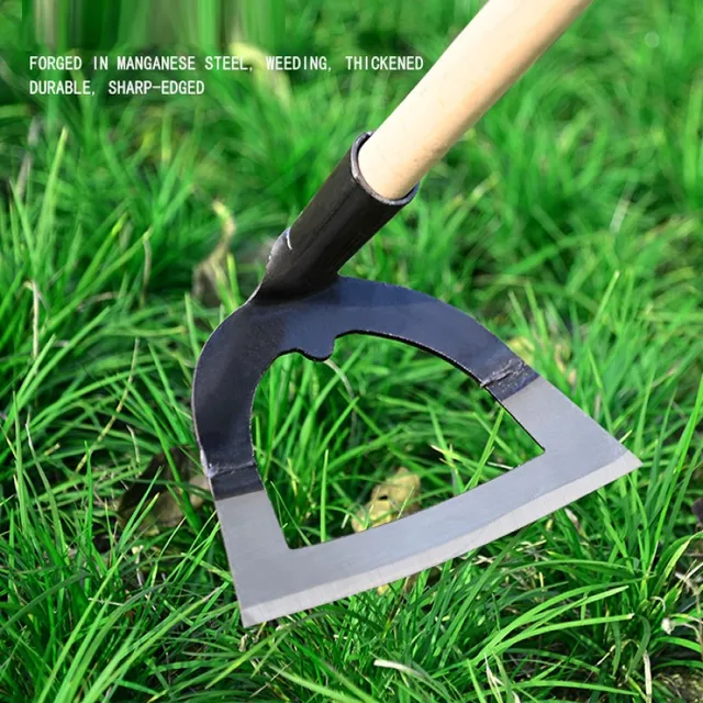 Mezőgazdasági Kapák Gyomlálása Gereblye Kézi Acél Üreges Kapa Ültetése Zöldségkertészet Meglazító Talajkerti Felszerelések Szerszámok - Image 2