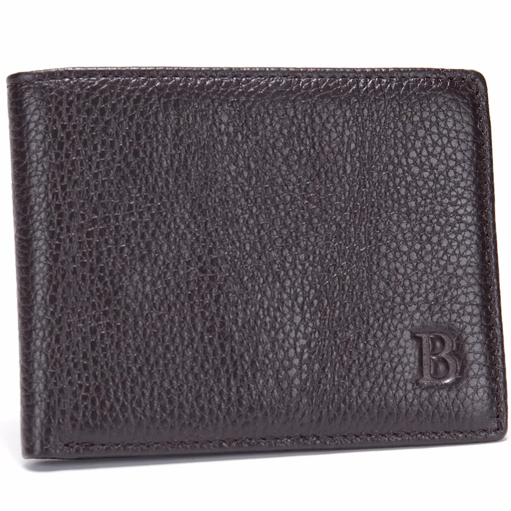 Dollar PriceMen Wallets Famous Brand Genuine Leather Wallet Wallets With Coin Pocket Thin Purse Card Holder For Men Fashion Slim 3
