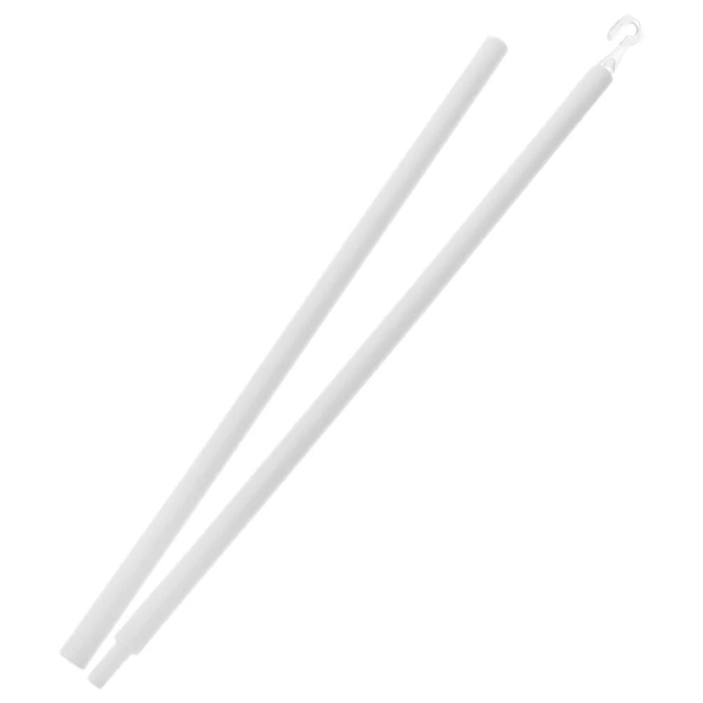 

60CM Curtain Rod Swivel Window Opener Pole Drapery Wand Blind Replacement Rods Pull Wands for Curtains Vertical Accessories