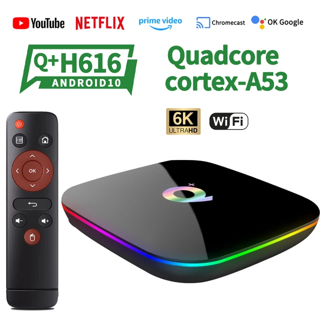 Tv Box Android Android TV Box, Q Plus Android 10.0 TV Box 4GB RAM/32GB ...