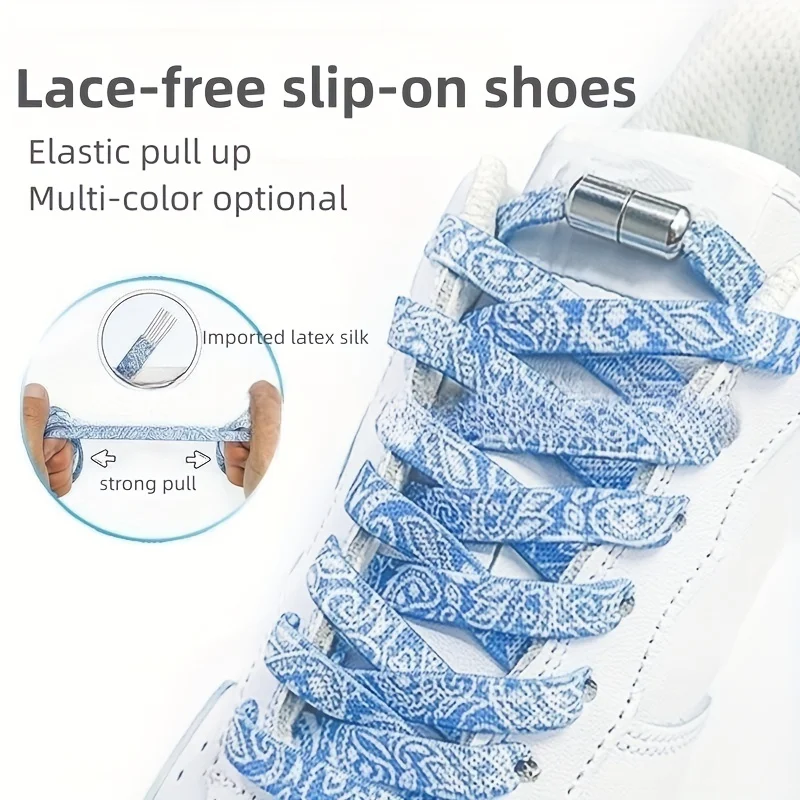 1Pair of Lazy Shoelaces,high Elasticity Shoelaces, Easy To Put on And Take Off for Adults, Suitable for Casual Shoes,board Shoes
