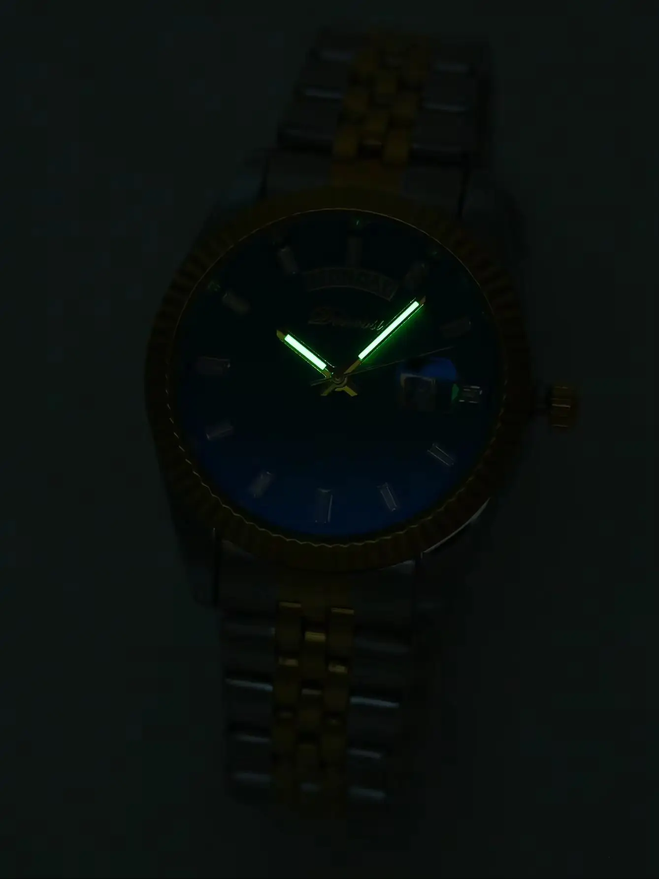 Denvosi Men's Casual Fashion Waterproof Luminous Quartz Watch Dial Over The Function Display Exquisite Everything 5