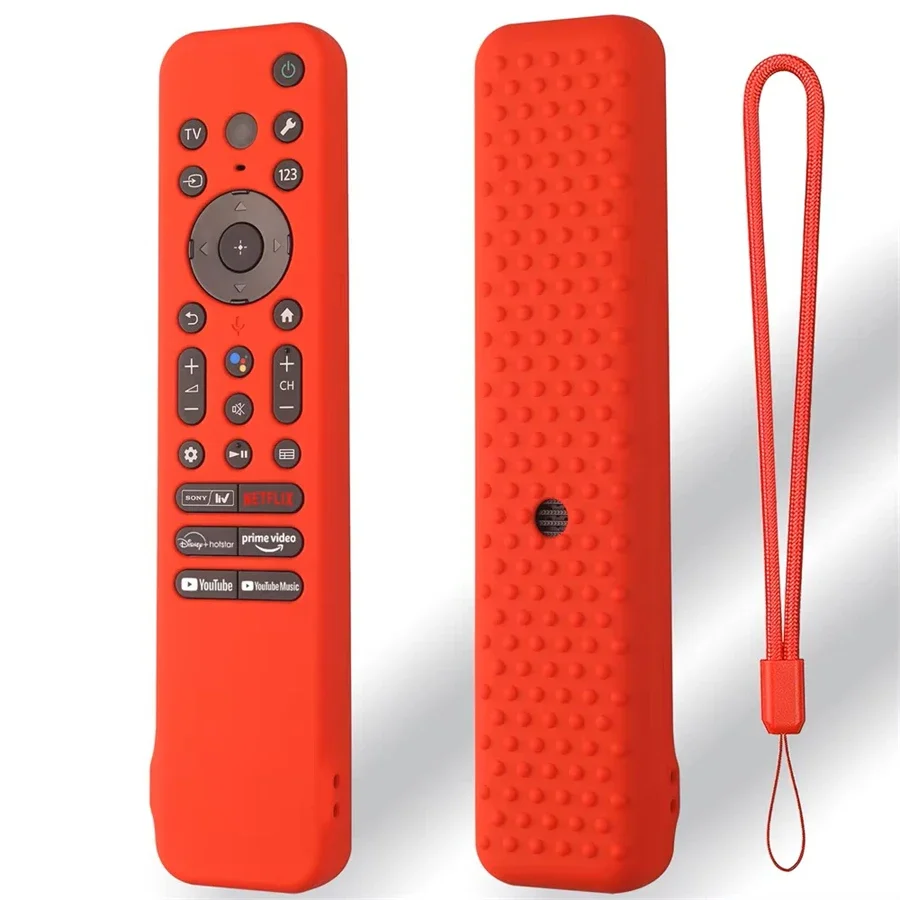 For Sony RMF-TX810U TX811U TX910U TV Remote Cover Lanyard Protective Case Shockproof Smart TV Accessory Cover