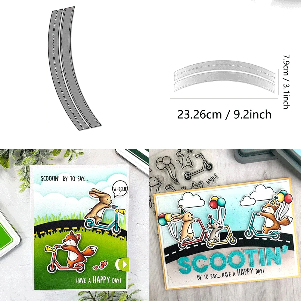 Bauen Sie einen Schneekugel aus Metall, Stanzformen, Liebesprägung, gestanzter Kranz, Add-On für DIY-Kartenherstellung, Scrapbooking, Bastelbedarf – Detail 13