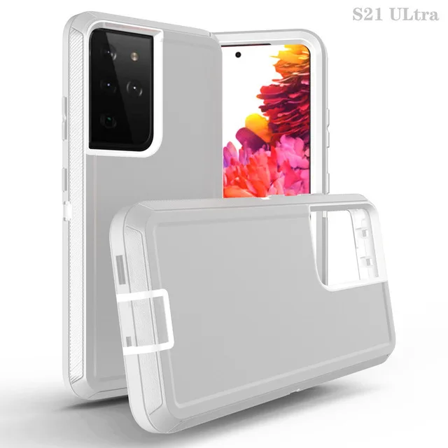 Heavy Duty Shockproof Armor Dustproof Phone Case - 3-in-1 Protection
