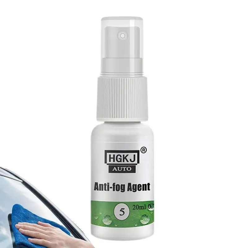 

HGKJ 5 20ml/50ml/100ml Waterproof Anti Fog Agent Auto Defogger For Car Window Glass Wind Mirror Hydrophobic Coating For Vehicles