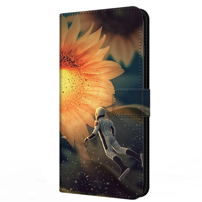 Premium Flip Leather Card Wallet Cover - Stylish Protection