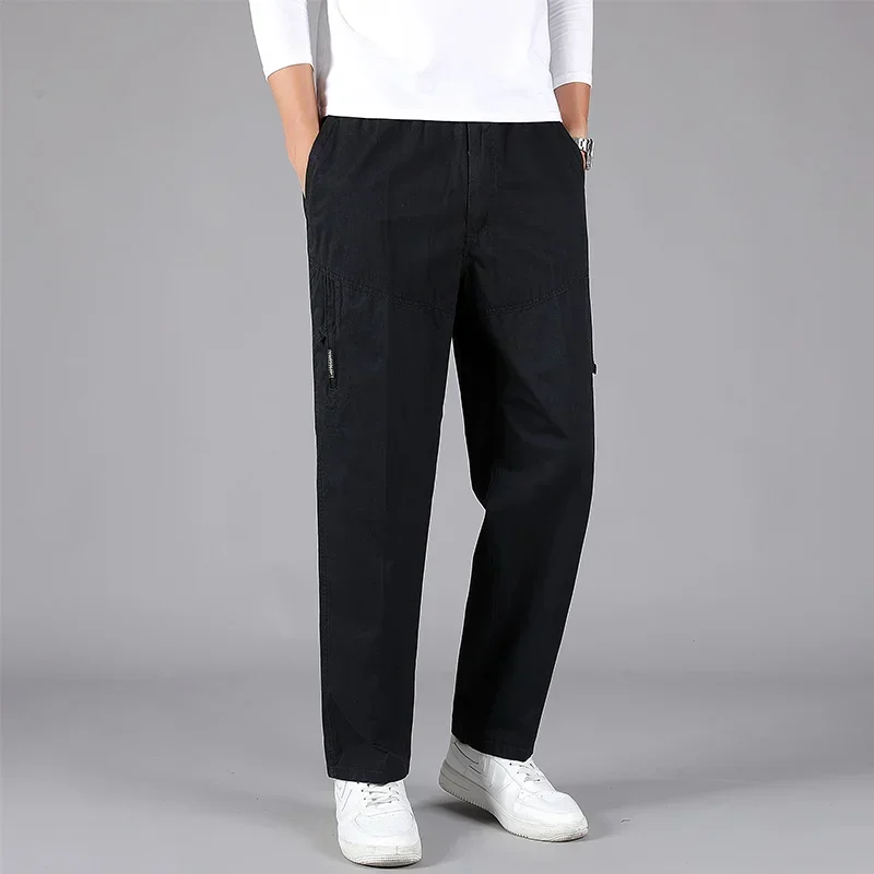 Men's Comfortable, Casual, Fashionable, Versatile, Pure Cotton New Pants