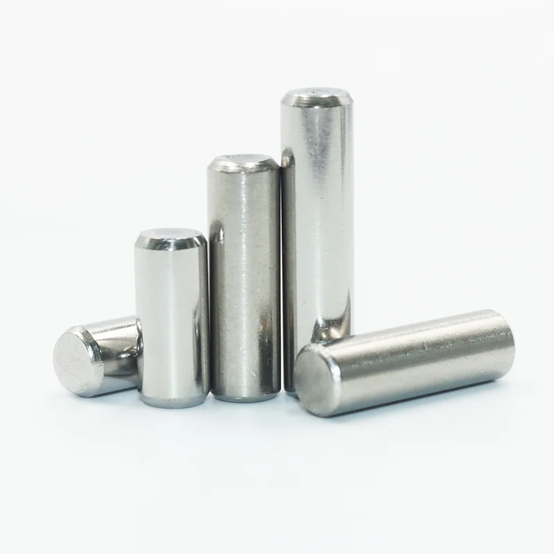 Stainles Steel Cylindrical Solid Pin dowel Locating Dowel M1 M1.5 M2 M2.5 M3 M4 M5 M6 M8 M10 Fixing Shaft Pins Round Solid Rod