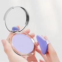 1PC Candy Bella Violet Cream To Powder Skin-friendly Skin Natural Face Long Lasting Oil-controlling Contouring Powder Cosmetics 3