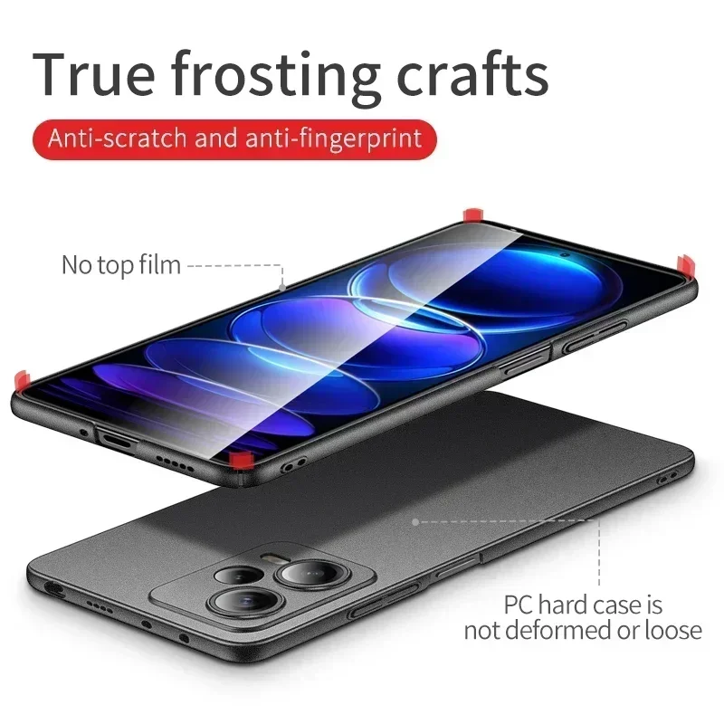 Ultra Slim Shockproof Hard Plastic Matte Case - Lightweight Protective Cover