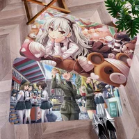 GIRLS Und PANZER Bath Mat Nordic Style Home Doormat Bathroom-Toilet Mats Bedroom Welcome Doormat 1