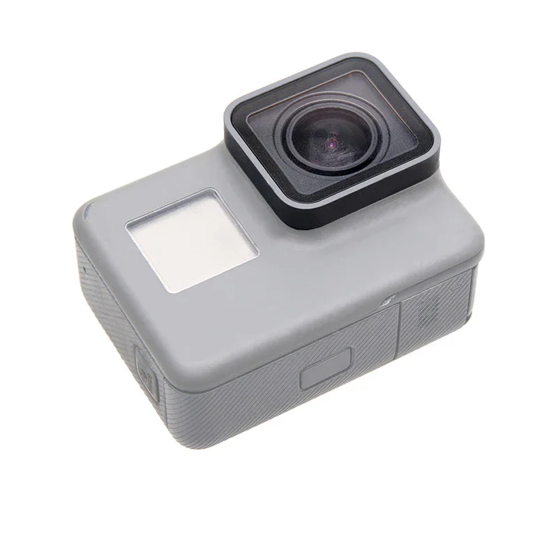 GoPro 5 6 7 블랙 액세서리 UV 필터 렌즈 커버 보호대 Go Pro HERO 스포츠 카메라 수리 부품