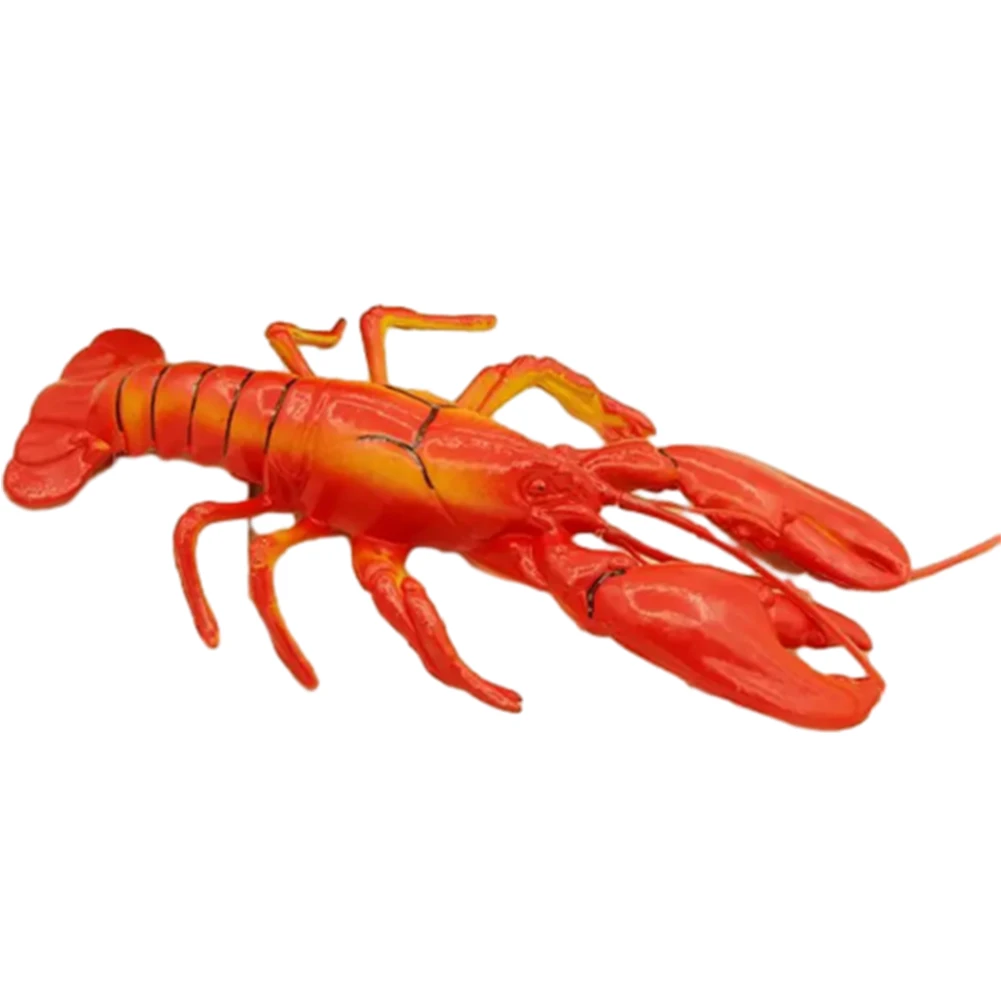 1pc lebensechte Hummer Modell Dekor künstliche kreative realistische Hummer form Dekor 36x13cm Simulation Hummer Krabben Modell Spielzeug – Detail 1