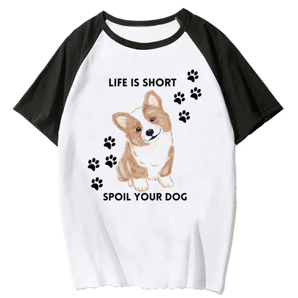 

Футболка с Мопсом женская футболка с рисунком девушки манга японская Дизайнерская одежда