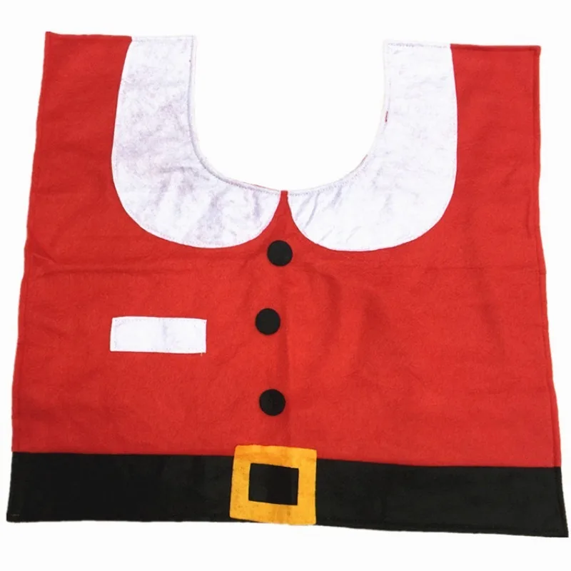 New Cute Christmas Toilet Seat Covers Creative Santa Claus Bathroom Mat Xmas Supplies for Home New Year Navidad Gift Decor