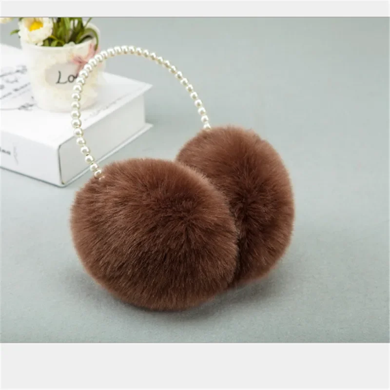 Pearl Earmuffs 1Pc Cute Girls Autumn Winter To Keep Warm