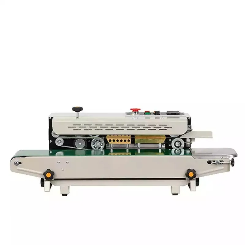 FR900 Automatic Band Plastic Bag Pouch Aluminum Foil Sealing Equipment Continuous Horizontal Sealer Machine 3