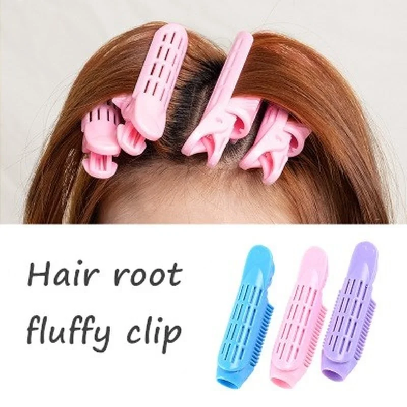 1PCS Hair Curler Clips Clamps Roots Perm Rods Styling Rollers Hair Root Fluffy Bangs Styling Pins Part Supplies Accessories