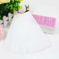 100Pcs Professional Hair Removal Waxing Strips Non-woven Fabric Waxing Papers Depilatory Beauty Tool for Leg Hairs Removal 2